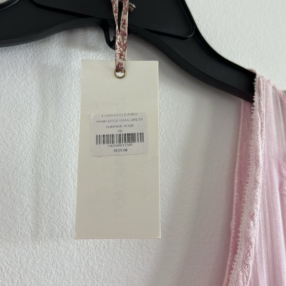 Love Shack Fancy Ryan Maxi Dress Hand Dyed Rose 00 - Picture 5 of 7